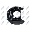 Ochranný plech proti rozstreku, Brzdový kotúč AJS ORIGINAL Parts NTY SP HTO-BM-016