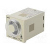 Časové relé 0,1s÷10h SPDT + SPDT 240VAC/5A,24VDC/5A pätica