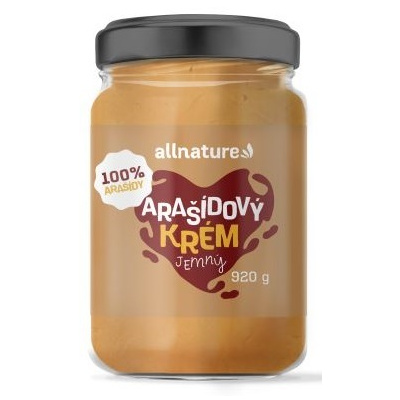 Allnature Arašídový krém jemný 920 g