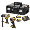 DEWALT SADA ELEKTRICKÉHO NÁRADIA 2-18V-5AH BATÉRIA POWERSTACK 2KS DCK2052H2T