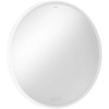 HANSGROHE Xarita S zrkadlo s LED osvetlením, s kapacitným dotykovým čidlom, priemer 900 mm, hĺbka 50 mm, rám matný biely, 54981700