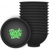 Best Buds Silikónová miska na miešanie 7 cm, čierna so zeleným logom