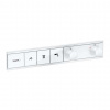 Hansgrohe RainSelect Batéria pod omietku na 3 spotrebiče, matná biela 15381700-HG