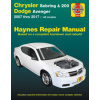 Chrysler Sebring 2007 Thru 2010, Sebring Convertible 2008 Thru 2010, Chrysler 200 2011 Thru 2017 & Dodge Avenger 2007 Thru 2014 Haynes Repair Manual