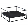Kovová konštrukcia konferenčného stolíka Hollan 750 x 750 mm, výška 370 mm