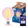 LED žiarovka E27 PHILIPS Smart Filament, farebné svetlo, 6,3W (ekvivalent 40W), 470lm