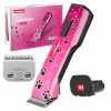 Heiniger Saphir Style Pink strihací strojček + hlavica č.10 + 1 batéria