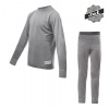 Komplet detský SENSOR MERINO ACTIVE SET sivý 130