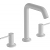 Hansgrohe Tecturis S, 3-otvorová umývadlová batéria 150 EcoSmart+ s odtokovou súpravou Push-Open, biela matná, HAN-73330700