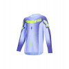 Dres SUPERTECH SCENZ YOUTH, ALPINESTARS, dětské (fialová/žlutá fluo) 2026 XL