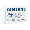 Paměťová karta Samsung EVO Plus micro SDXC, 256GB, UHS-I U3, Class 10 + Adaptér