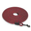PafDog® stopovací vodítko 8mm, 4 délky, extra pevné, červeno-černé DÉLKA VODÍTKA: 5 metrů
