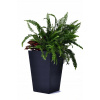 Keter Rattan plastový kvetináč M 55,4l 57 x 39 cm 228974 antracit