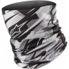 Nákrčník ALPINESTARS Blurred Neck Tube čierna biela sivá