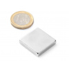 SOLLAU Neodymový magnet hranol 25x25x5 mm, N38, ponikelovaný