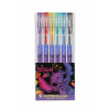 Coolpack Gélové perá s trblietkami Stitch Black 6 ks