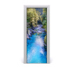 Fototapeta na dvere samolepiace rieka v lese 75x205