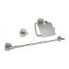 GROHE Essentials - Sada doplnkov do kúpeľne 3v1, supersteel 40775DC1