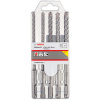 BOSCH Sada vrtákov SDS plus-5X, 5 ks pr. 6/6/8/8/10 mm 2608833911