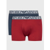 Pánske boxerky 2PACK 111769 3F720 15876 tm. modro-vínové - Emporio Armani XL