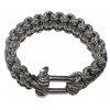 Paracord náramok MFH AT-digi kovové zapínanie - L