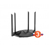 Tenda TX2 AX1500 WiFi6 Router, 1x GWAN, 3x GLAN, IPv6, 4x 6dBi anténa, WPA3, CZ App