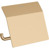 Hansgrohe AddStoris - Držiak na toaletný papier s krytkou, kartáčovaný bronz 41753140
