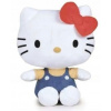 Maskot HELLO KITTY Blue Sanrio 25 cm PLYŠOVÝ