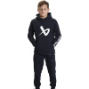Mikina BAUER CORE HOODIE-YTH-BLK XL
