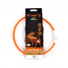 Laroy, Belgicko Obojok DUVO+ LED Svietiaci dog oranžový nylonový 35 cm