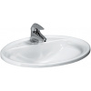 Laufen Pro B umývadlo 56x44 cm oválny vstavané umývadlo biela H8139510001041