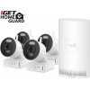 iGET HGNVK88004P - bateriový bezdrátový WiFi set FullHD 1080p, 8CH NVR + 4x FullHD kamera, aplikace