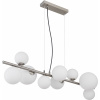 Globo Lighting Riha závesné svietidlo x3.5 W biela-niklová 56140-9H