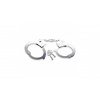 Fetish Fantasy Series Beginner's Metal Cuffs (P23242), strieborná