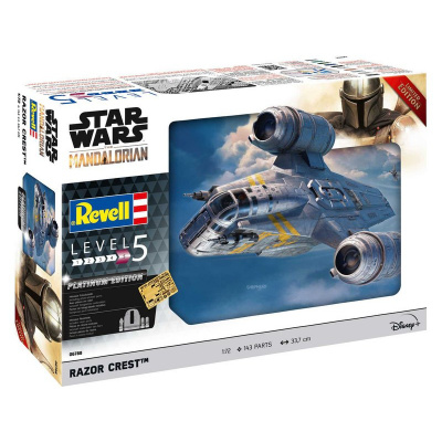 Revell Revell SW - The Mandalorian: Razor Crest Platinum Edition (1:72) (Gift-Set)