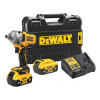 DCF891P2T DEWALT 18VOLT AKU BEZUHLÍKOVÝ RÁZOVÝ UTAHOVÁK 1/2