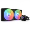 NZXT AIO liquid cooler CPU Kraken 280 RGB / 2x140mm fan / 4-pin PWM / LCD display / black RL-KR280-B1