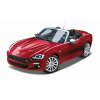 Bburago 1:24 Fiat 124 Spider červená 18-21083