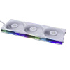 Lian Li UNI FAN TL Series, 3er Pack + Controller PC vetrák s krytom biela (š x v x h) 124 x 120 x 28 mm vrátane LED osvetlenia, vrátane ovládača ventilátora; 12TL3W