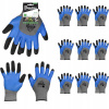 10 párov Ochranné rukavice Pevné Pracovné rukavičky Latex Veľkosť 8 ARCTIC