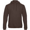 B&C Unisex mikina cez hlavu WUI24 Brown XXL