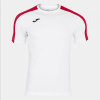 ACADEMY SHORT SLEEVE T-SHIRT WHITE RED 2XS