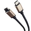 PremiumCord Kabel USB 3.1 konektor C/male - USB 3.1 C/male, 0,5m hliníkové konektory ku31cc05al