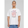 Live in Peace Oversize Tee - white M