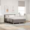 vidaXL Posteľ s boxovým pružinovým systémom s matracom Taupe 140x190 cm Tkanina 3338997