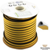 TRELLEBORG® Samolepicí těsnění do oken a dveří PROFIL P TLT, 9x5,5 mm, bílé Rozměr návinu: 2× 50 m