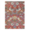 Luxusní květinový koberec Morris & Co Strawberry Thief crimson 027700 Brink & Campman 140 x 200