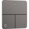 Hansgrohe Trojcestný splachovací ventil ShowerSelect Comfort Q, brúsený čierny chróm 15587340