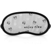 BeautyRelax 134785 Maska na spanie 20x9,5cm šedá