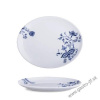 Tanier plytký ovál 28 cm Isabell CLASSIC blue (G.Benedikt DecoLab Classic blue)